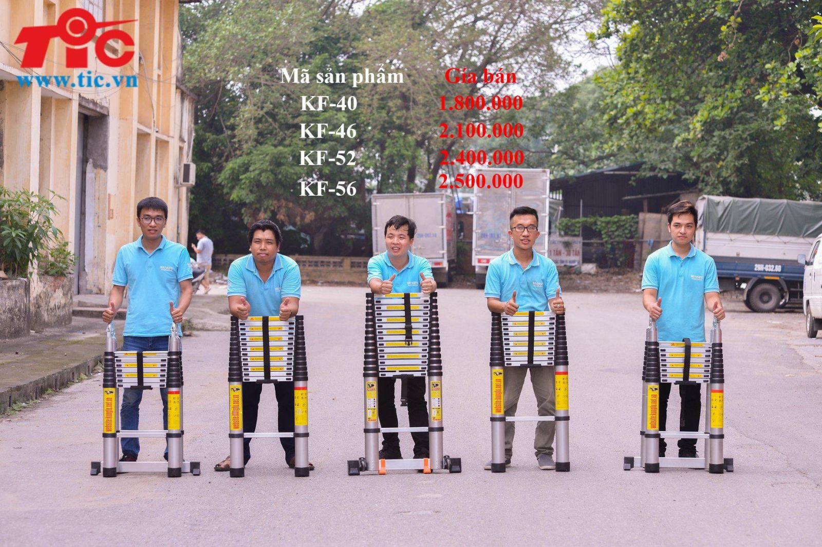 Thang nhôm rút Kungfu